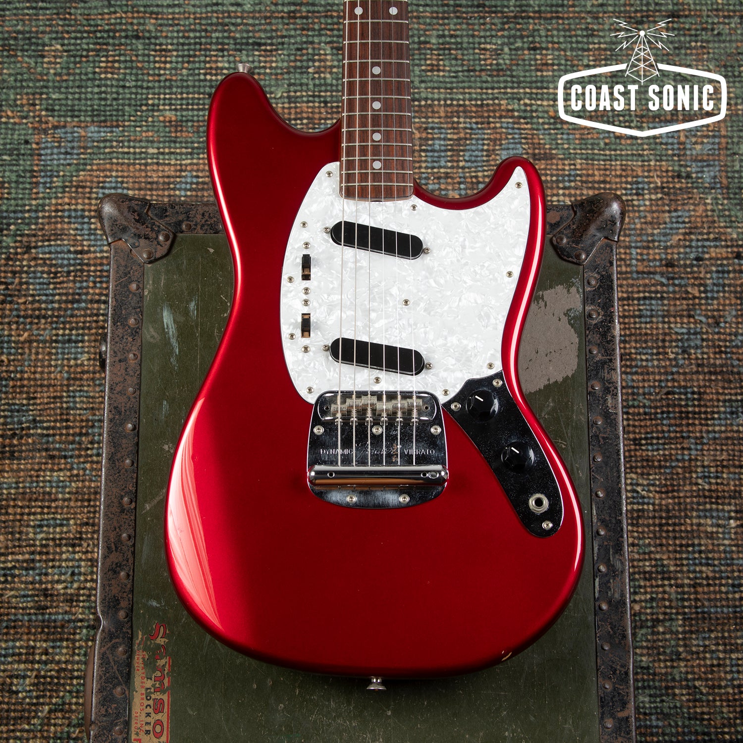 2008 Fender '69 Reissue Mustang MG69 Made in Japan MIJ Candy Apple Red