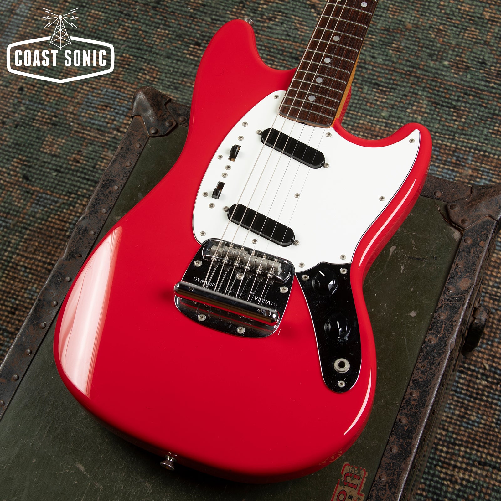 2010 Fender '69 Mustang Reissue Made in Japan - Red w/ Matching Headstock