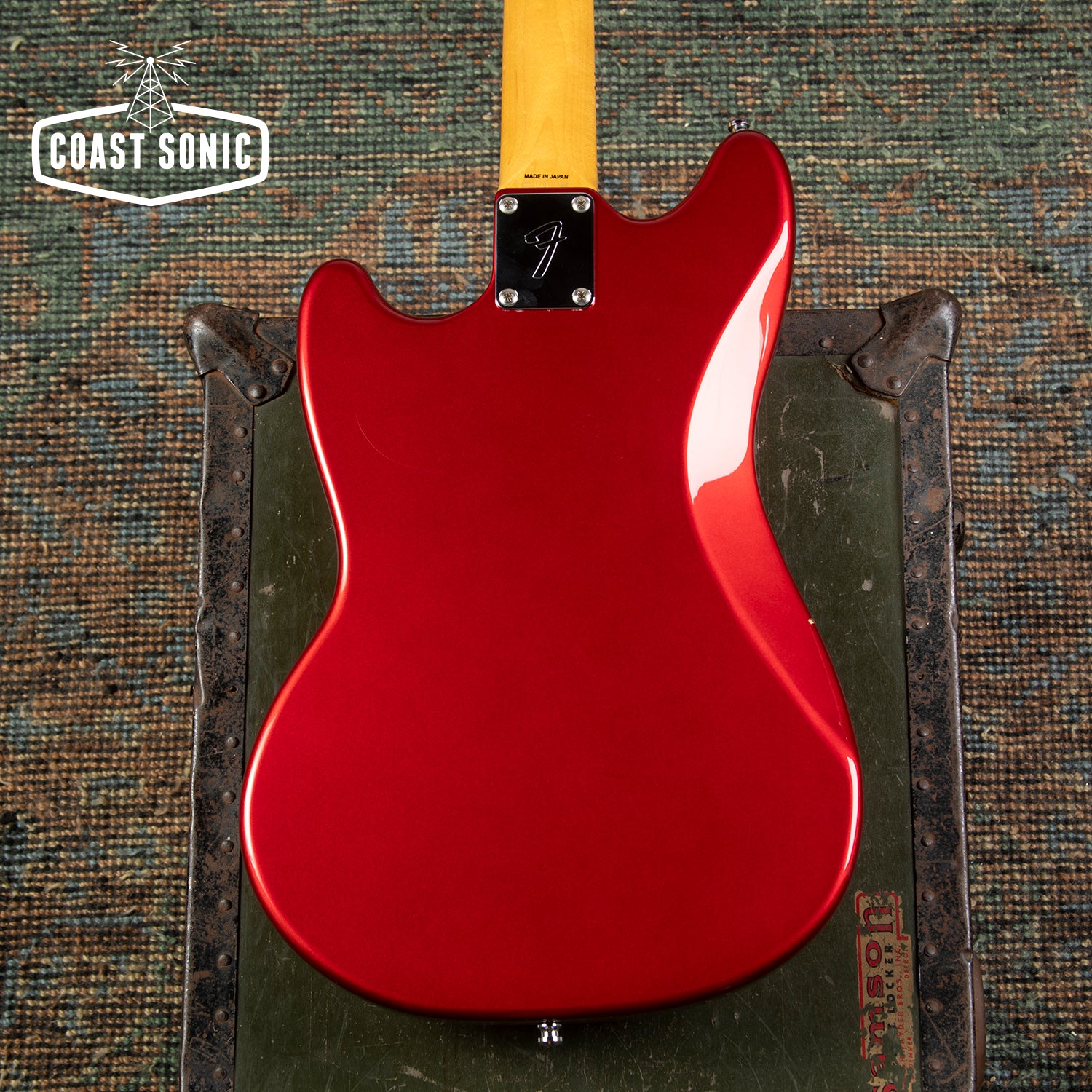 2010 Fender '69 Reissue Mustang MG69-MH Made in Japan Candy Apple Red