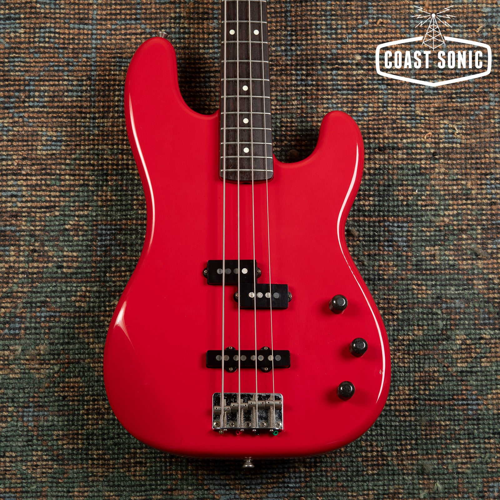 Rare 1983 Squier JV Contemporary Precision-Jazz Bass PJ555 (Pre-Boxer