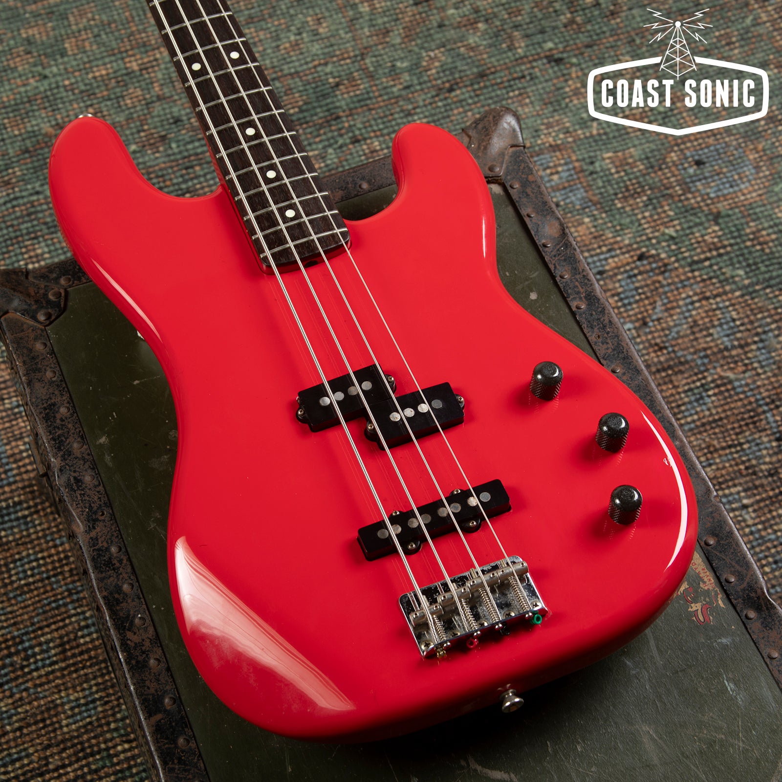 Rare 1983 Squier JV Contemporary Precision-Jazz Bass PJ555 (Pre-Boxer