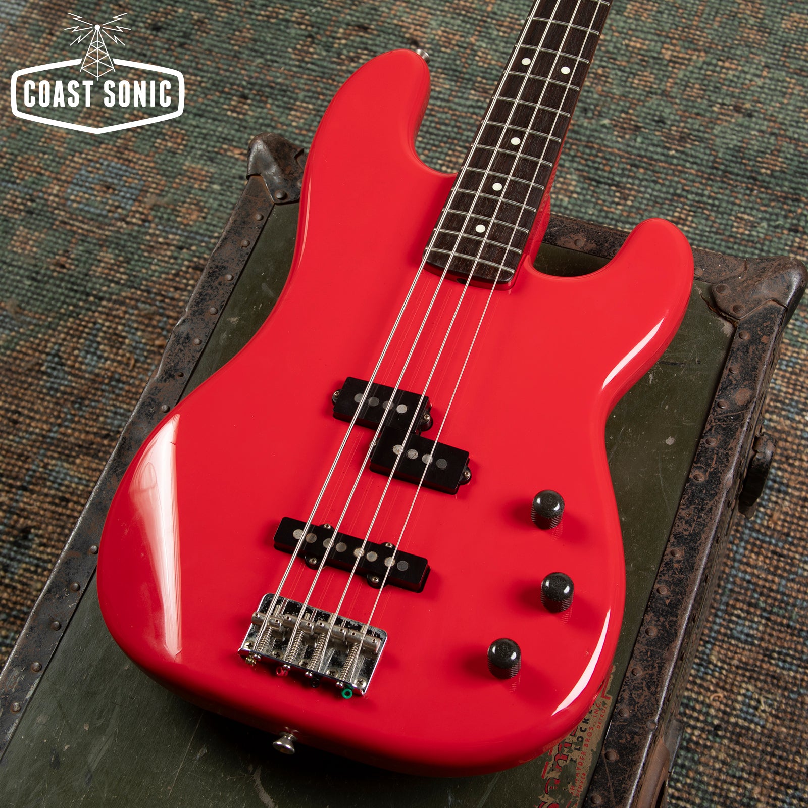 Rare 1983 Squier JV Contemporary Precision-Jazz Bass PJ555 (Pre-Boxer