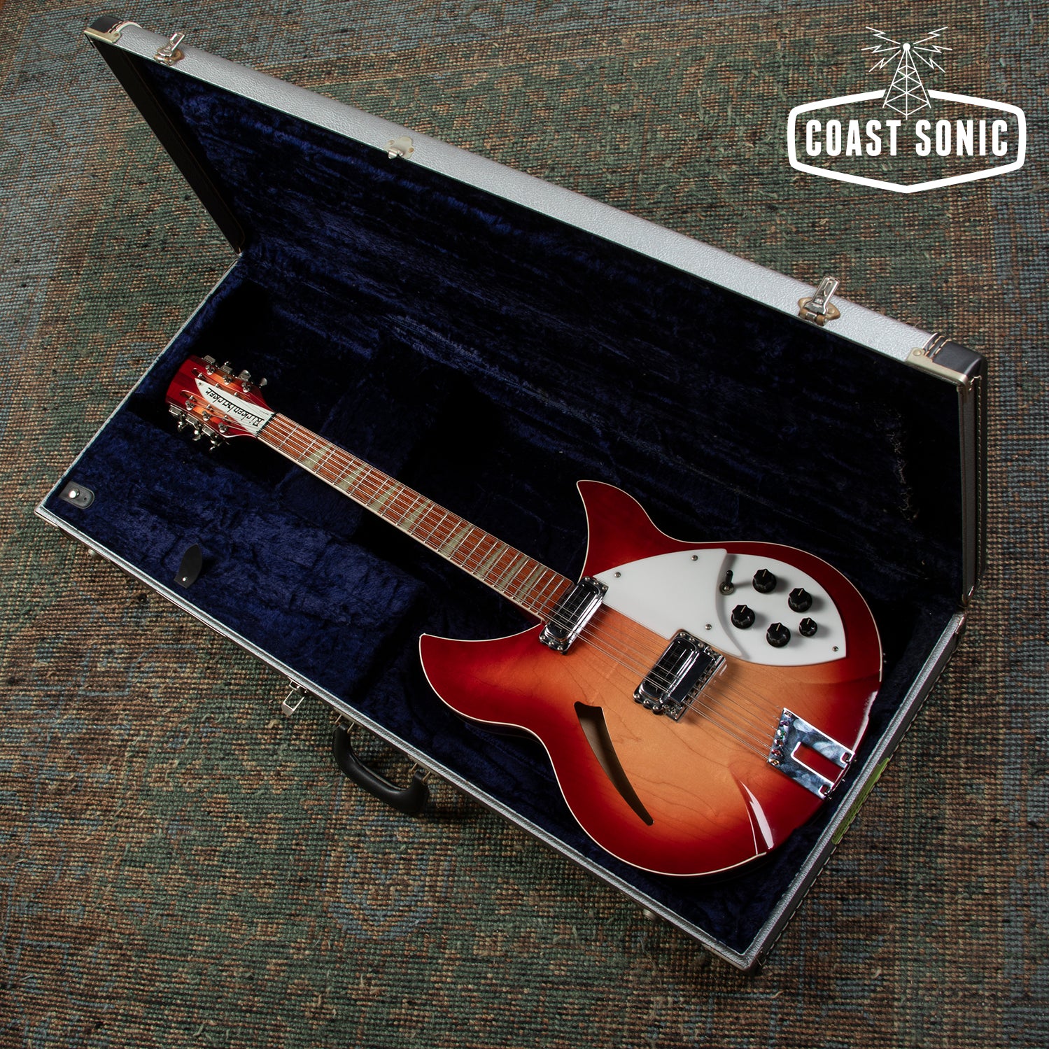 1996 Rickenbacker 360/12V64 12-String Reissue Fireglo w/ Toaster picku
