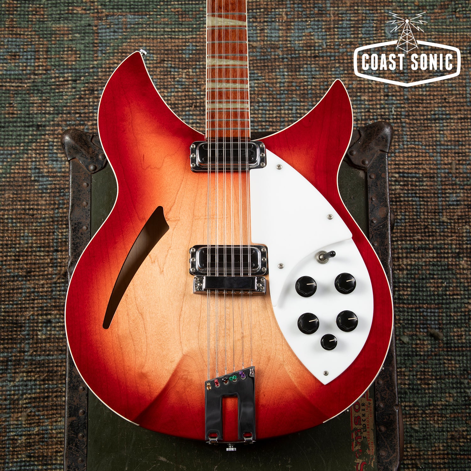 1996 Rickenbacker 360/12V64 12-String Reissue Fireglo w/ Toaster picku