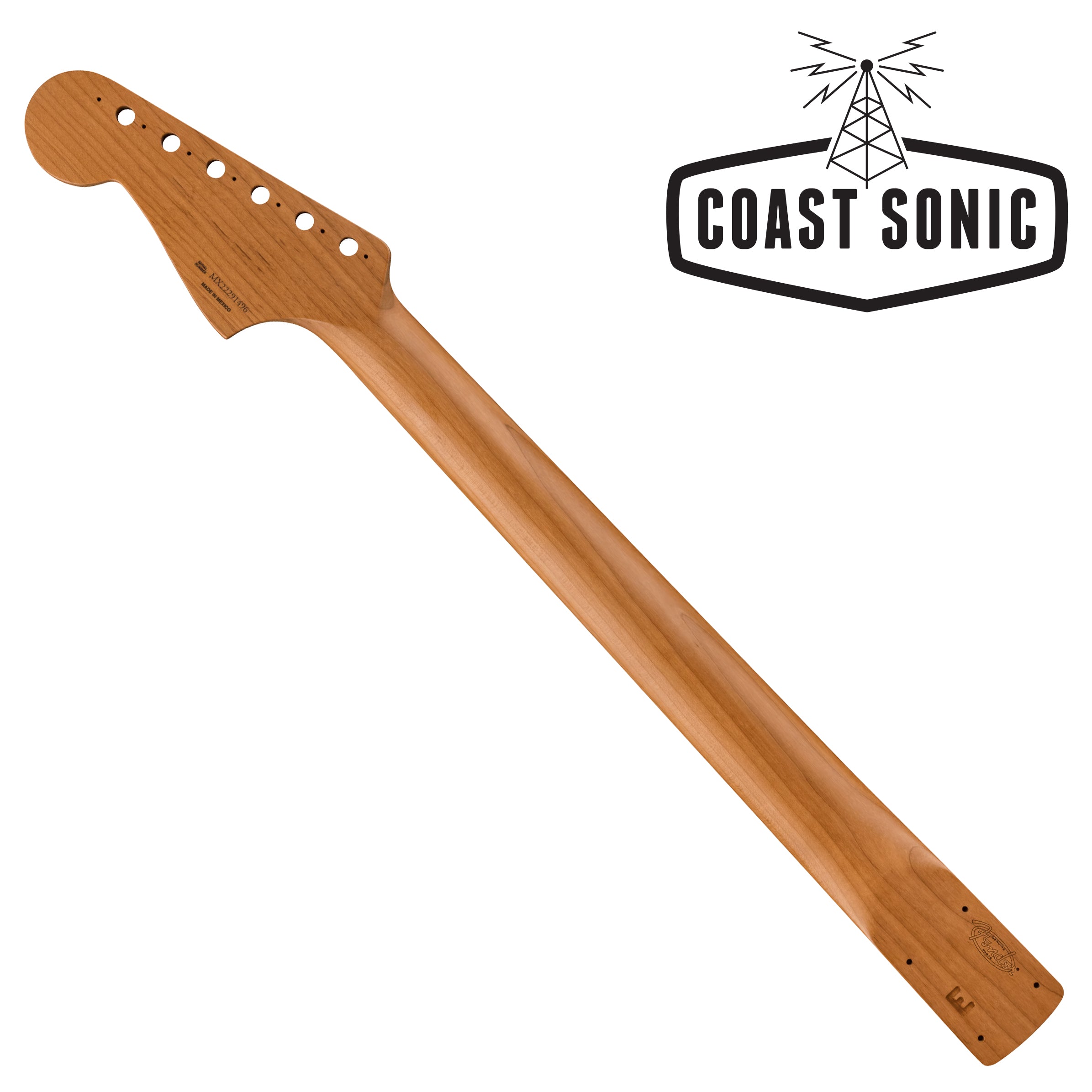 Fender Roasted Maple Jazzmaster Neck with Block Inlays