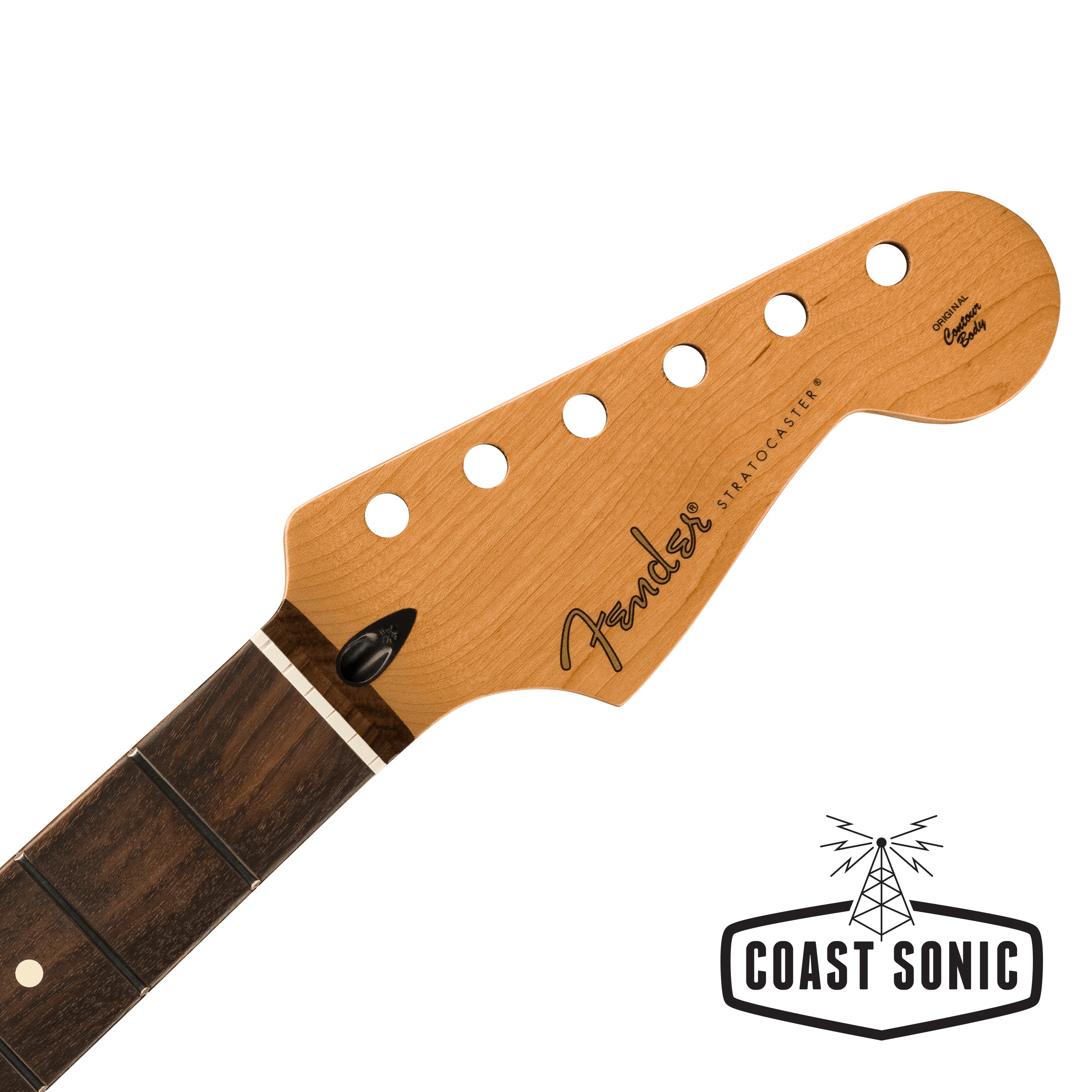 Fender Satin Roasted Maple Stratocaster Neck - Rosewood