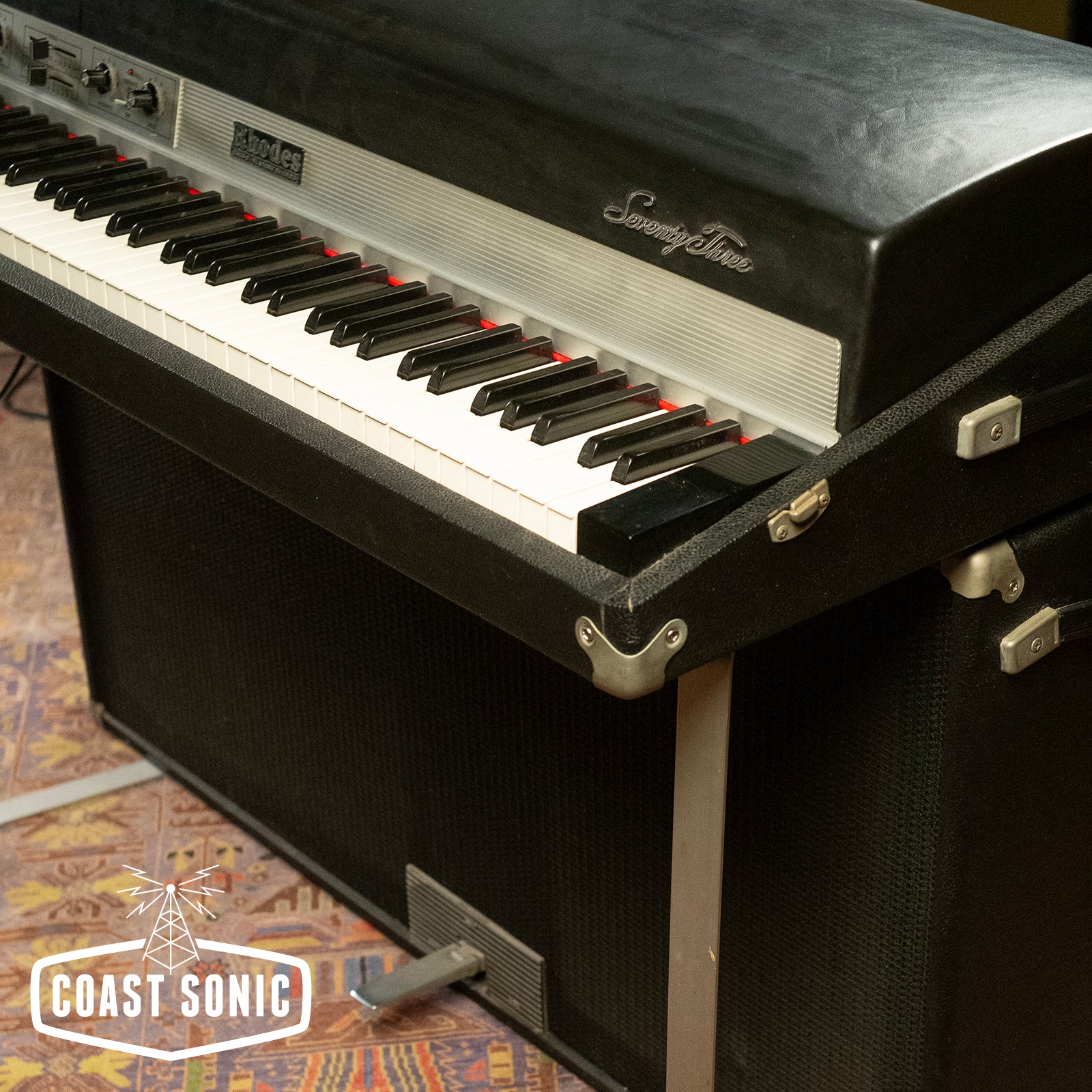1977 Fender Rhodes Seventy Three Mark I Suitcase Piano 73 Key Electric