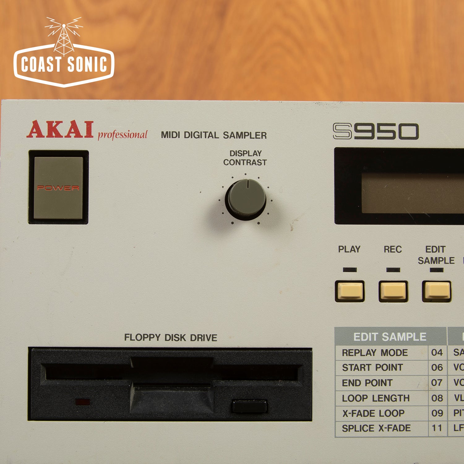 1988 Akai S950 MIDI Digital Sampler