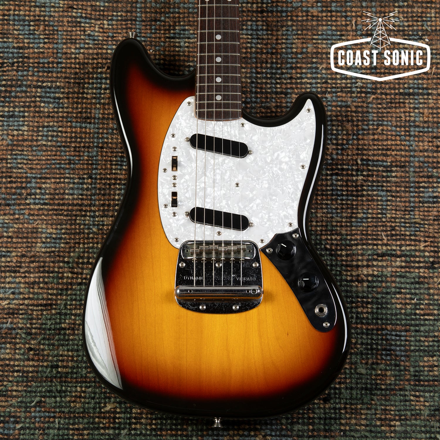 2004 Fender '69 Vintage Reissue Mustang MG69 Sunburst Crafted in Japan
