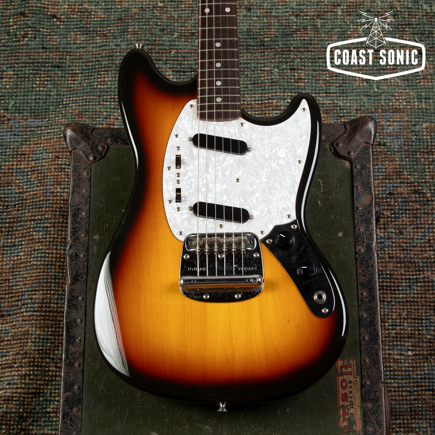 2004 Fender '69 Vintage Reissue Mustang MG69 Sunburst Crafted in Japan