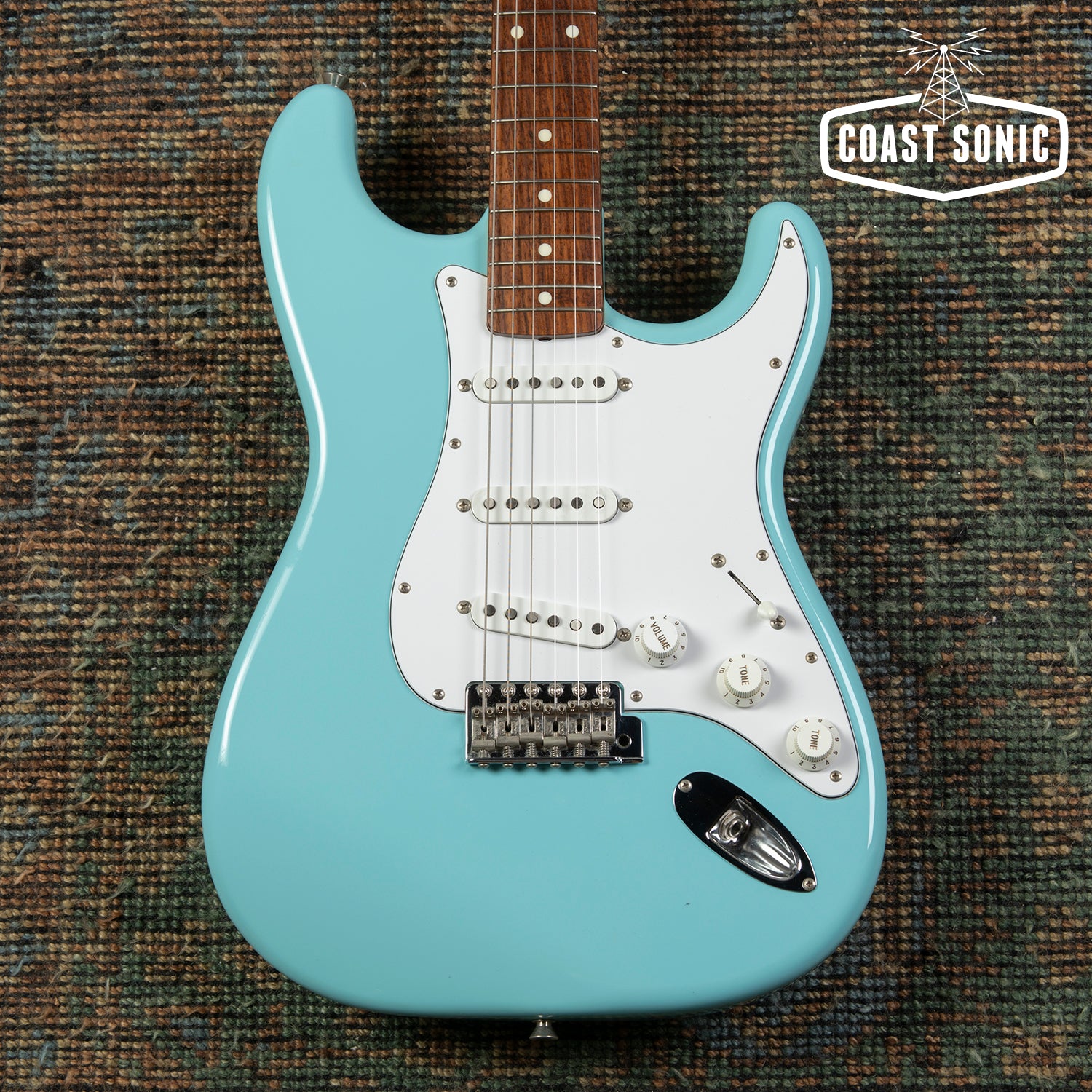 2010 Fender '62 Reissue Stratocaster ST62-US Sonic Blue Japan CIJ W/US
