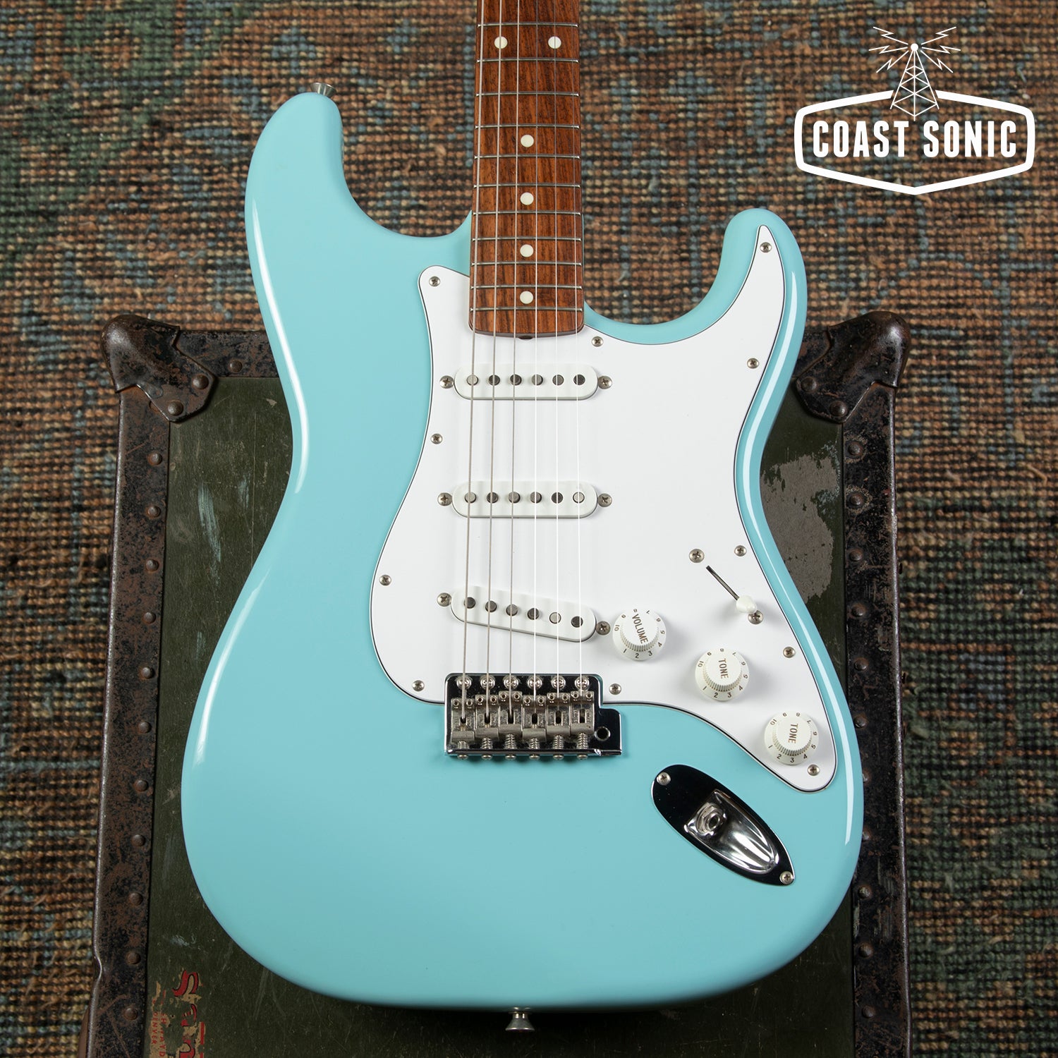 2010 Fender '62 Reissue Stratocaster ST62-US Sonic Blue Japan CIJ W/US