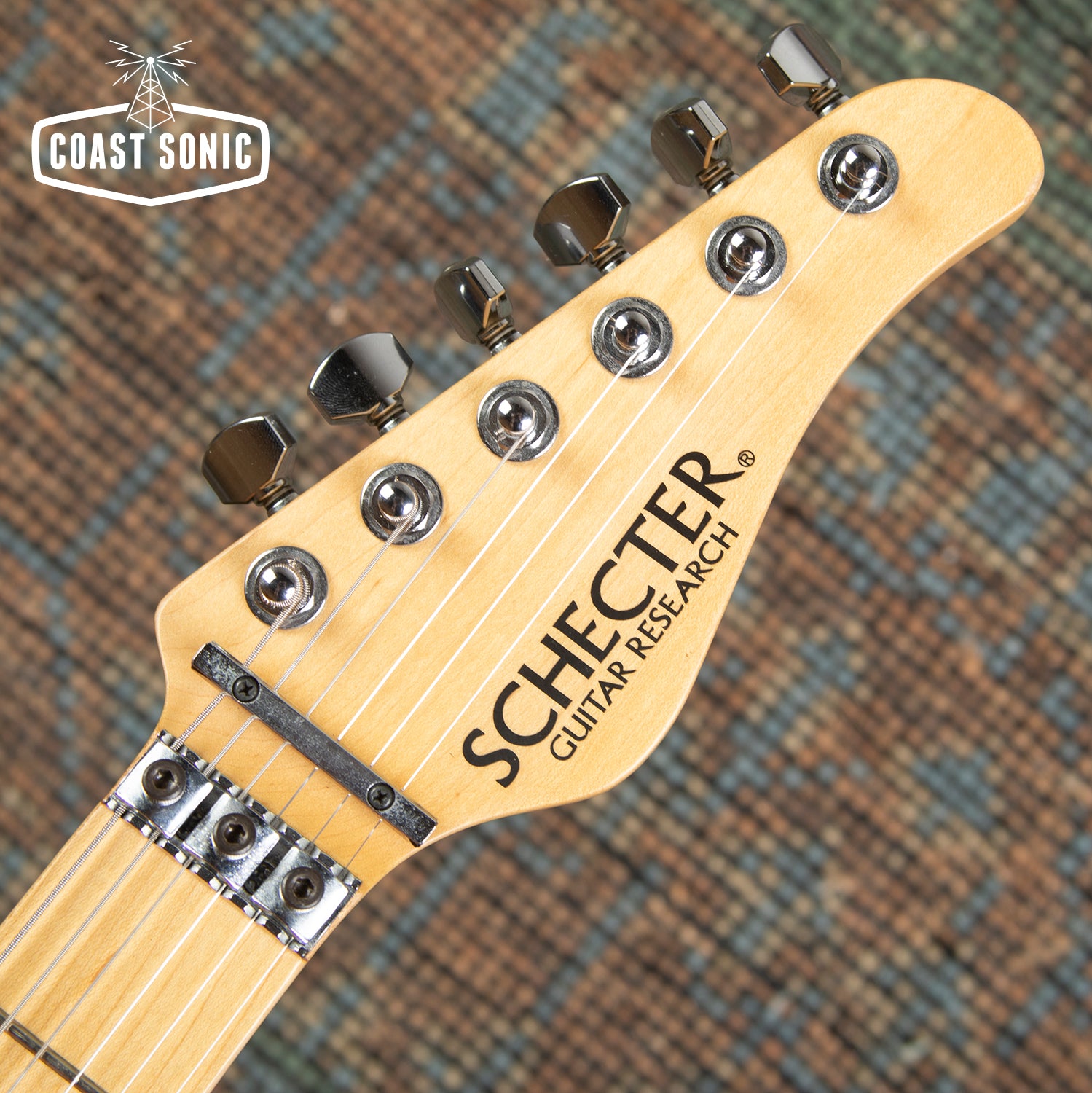 2009 Schecter NV-III-24_AL Transparent Red Quilt Top Made in Japan