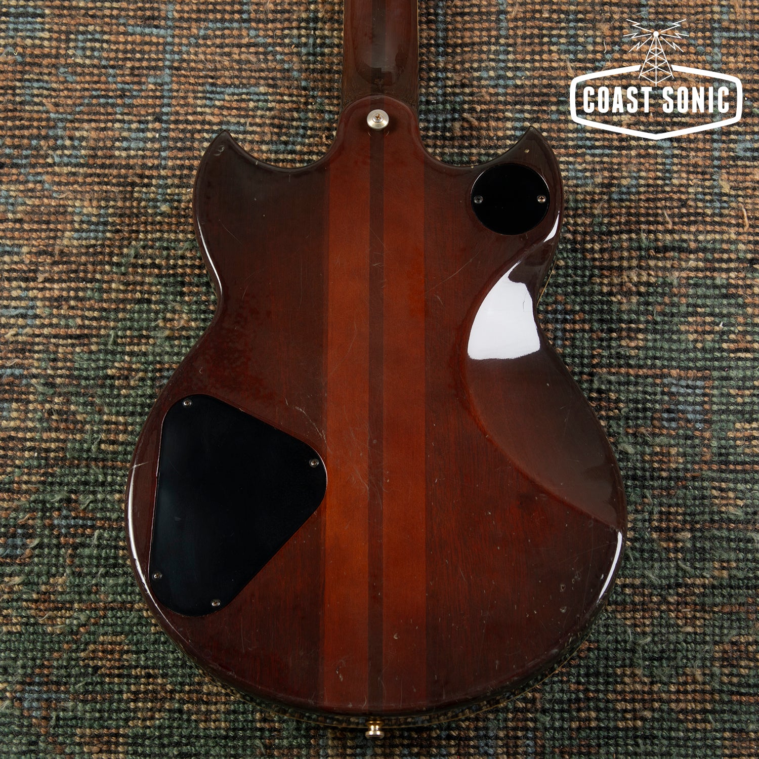 1981 Yamaha SG1500 Transparent brown, neck through, burst made in Japa
