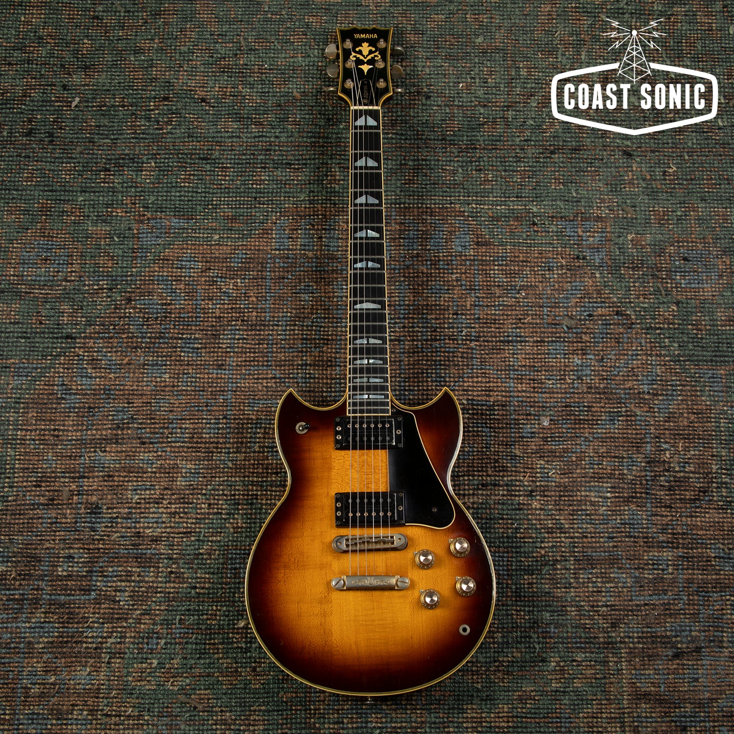 YAMAHA SG600 タバコサンバースト 美品SG2000ピックアップ 1977 Yamaha SG2000 Made in Japan Tobacco Sunburst w/ original case