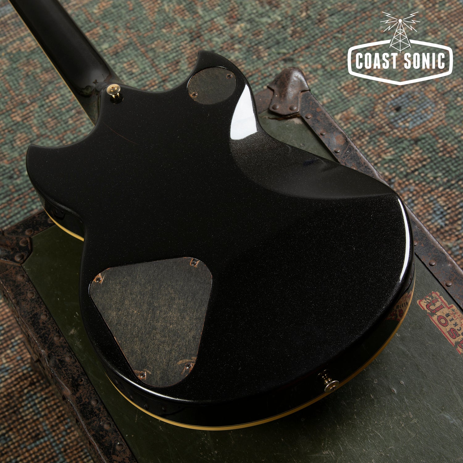 1983 Yamaha Custom SG3000 Professional Metallic Black Made in Japan w/