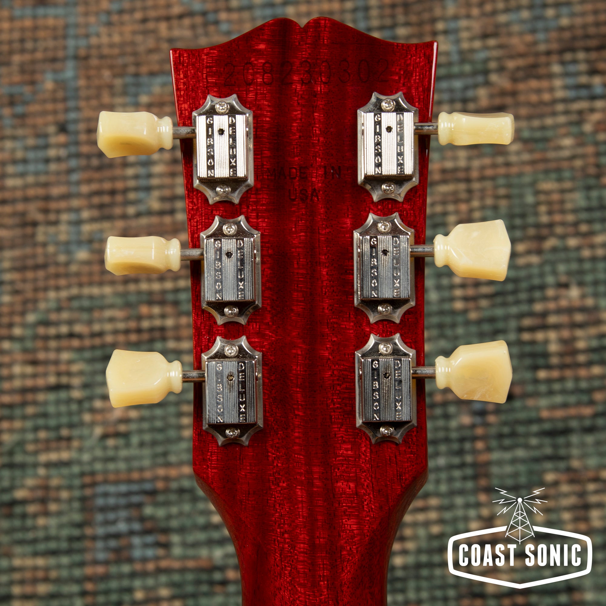 2023 Gibson SG Standard '61 Maestro Vibrola Heritage Cherry, original