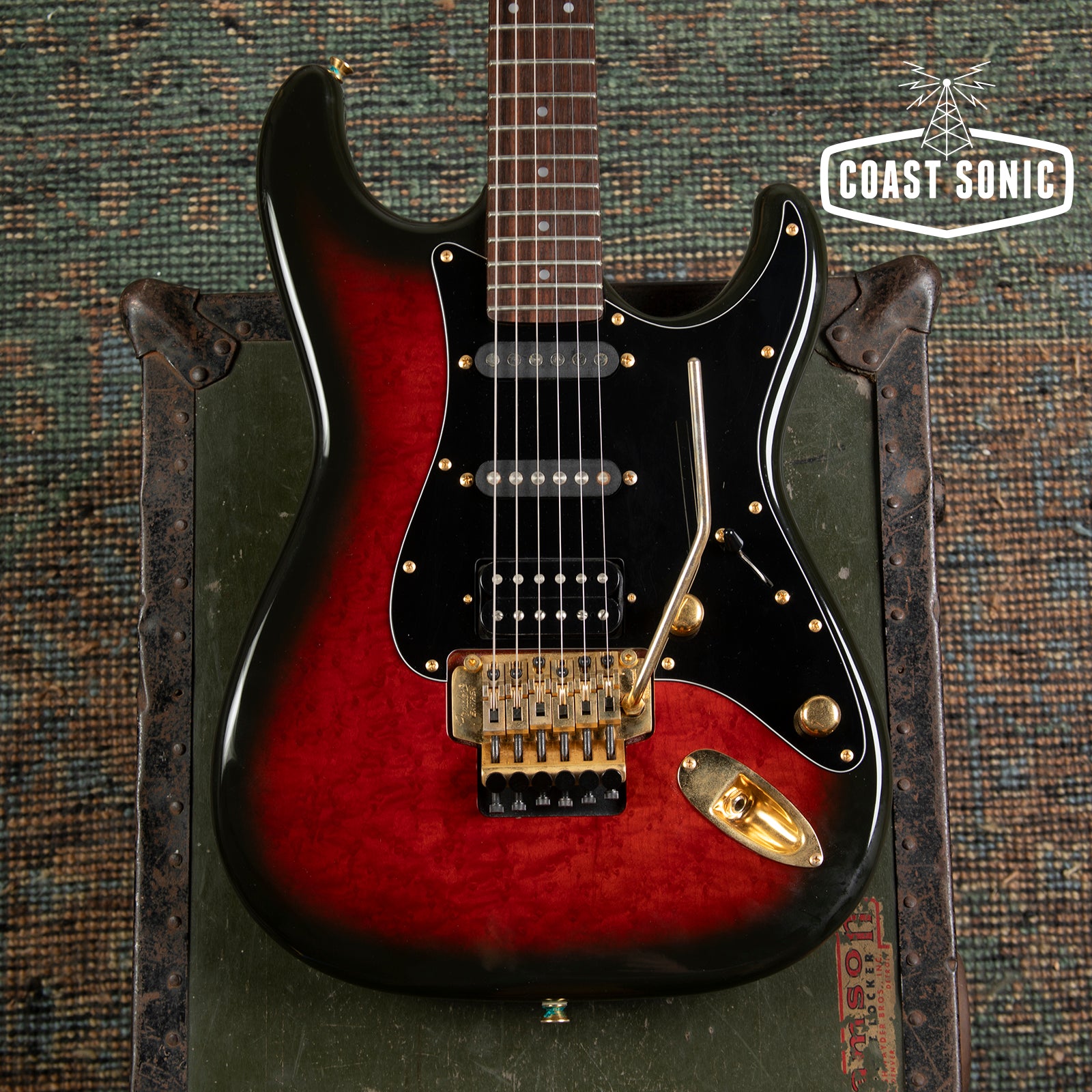 1988 Fender Stratocaster STR-75 Floyd Rose Made in Japan – Coast Sonic