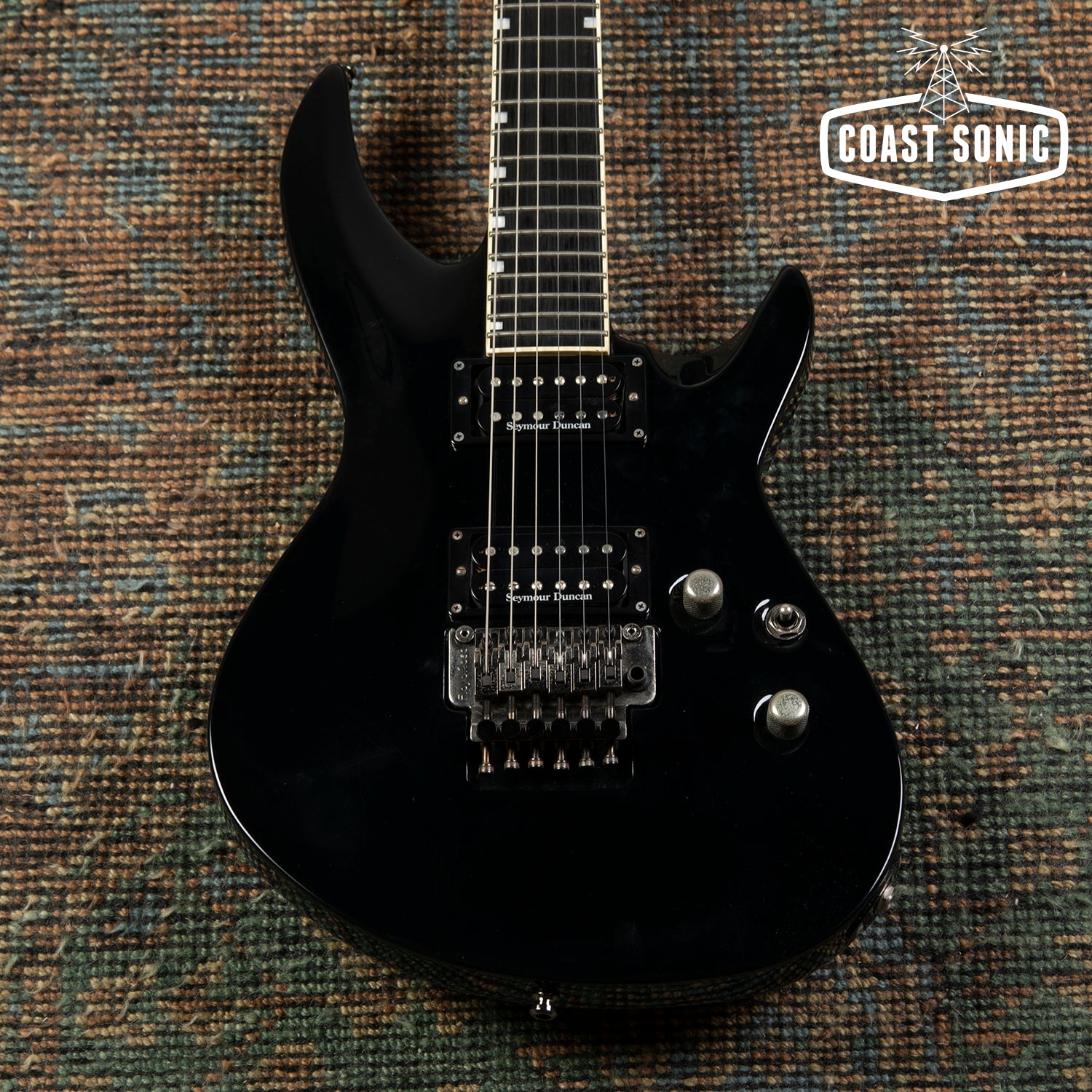2010 Edwards by ESP E-HR-130III Horizon Seymour Duncans Floyd Rose
