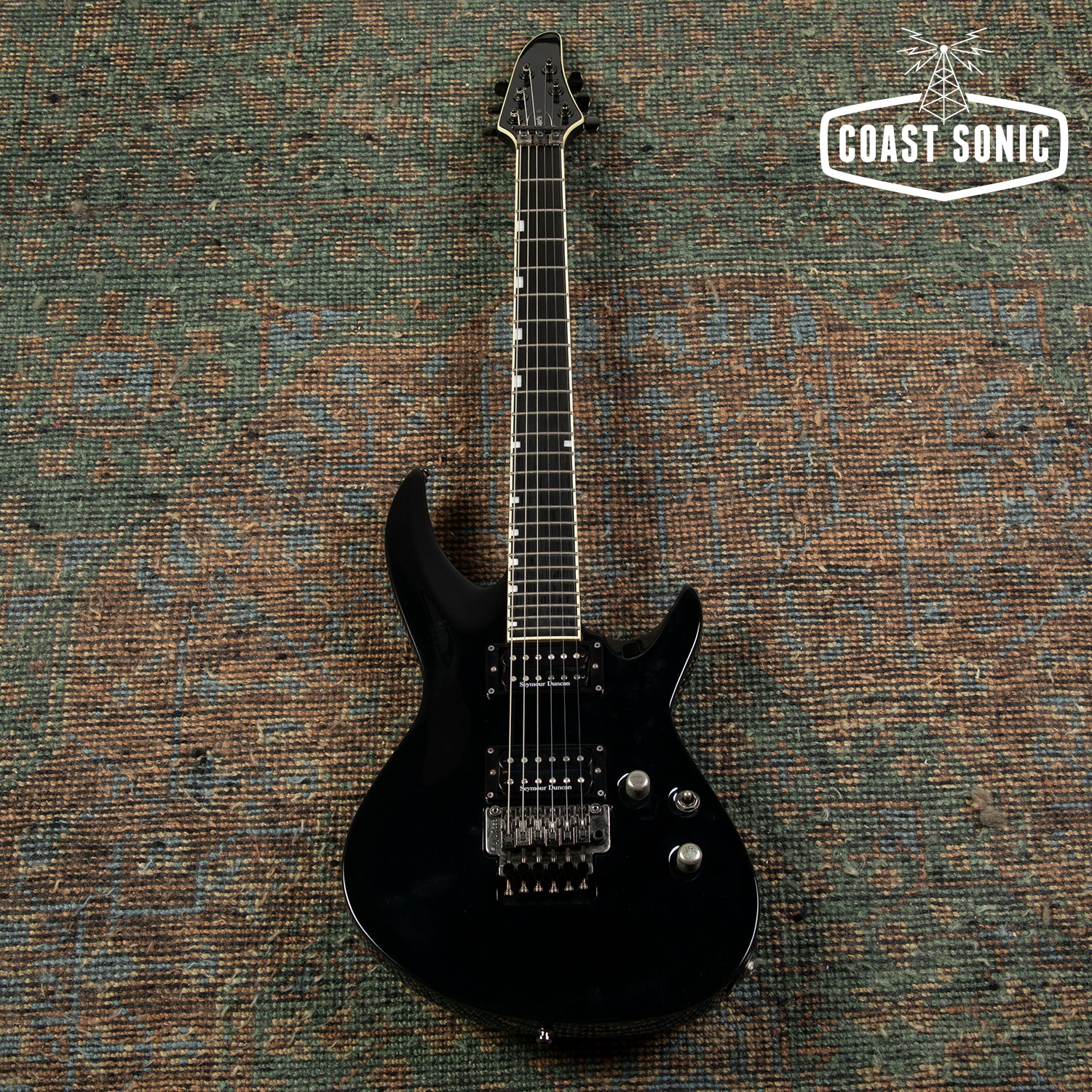 2010 Edwards by ESP E-HR-130III Horizon Seymour Duncans Floyd Rose