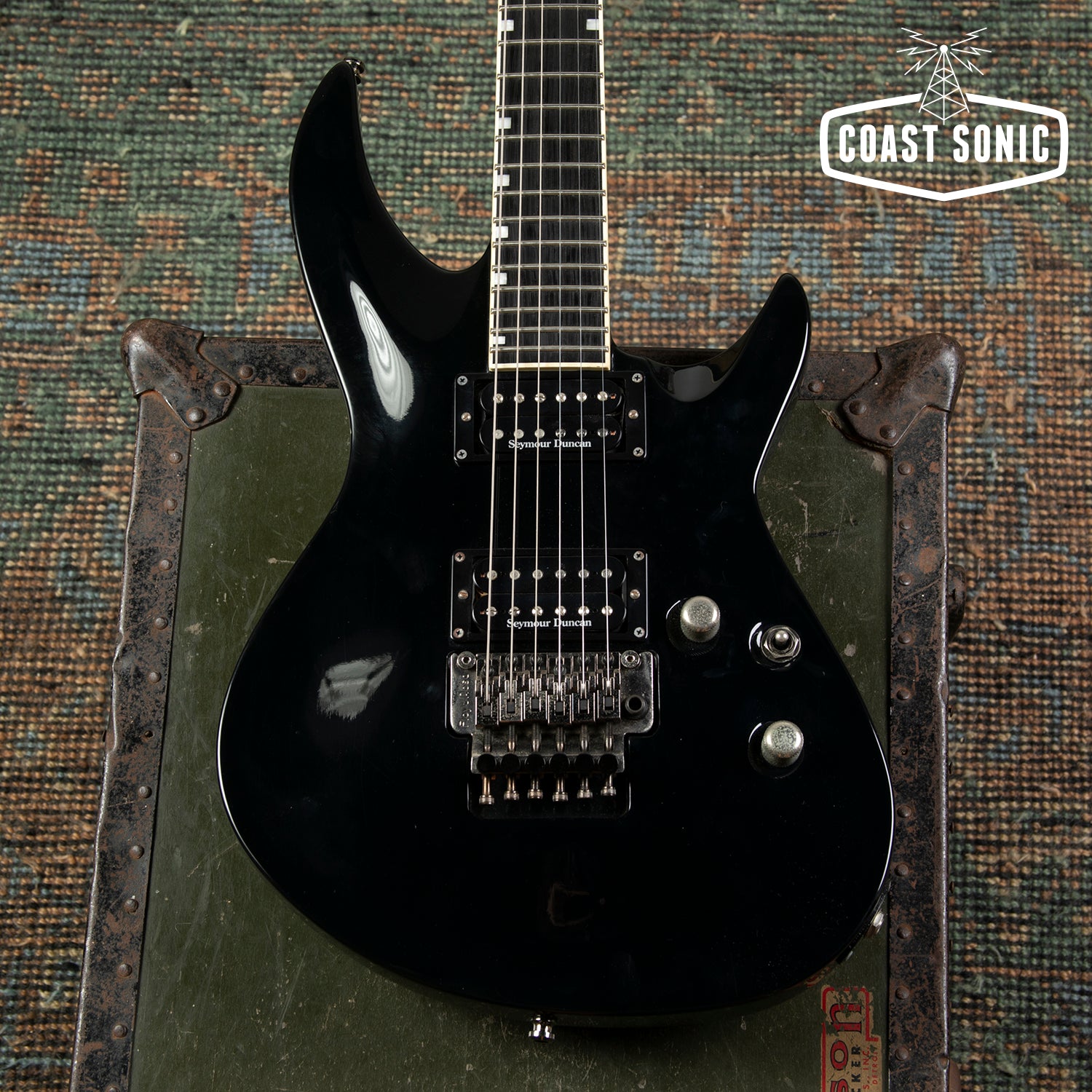 2010 Edwards by ESP E-HR-130III Horizon Seymour Duncans Floyd Rose