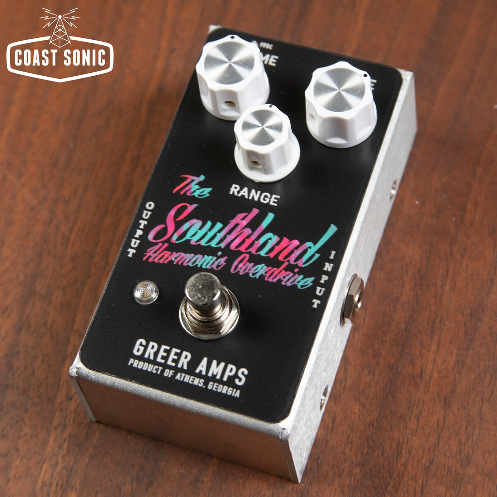 greer pedals Greer Amps Southland Harmonic Overdrive **Limited Edition Tie-Dye
