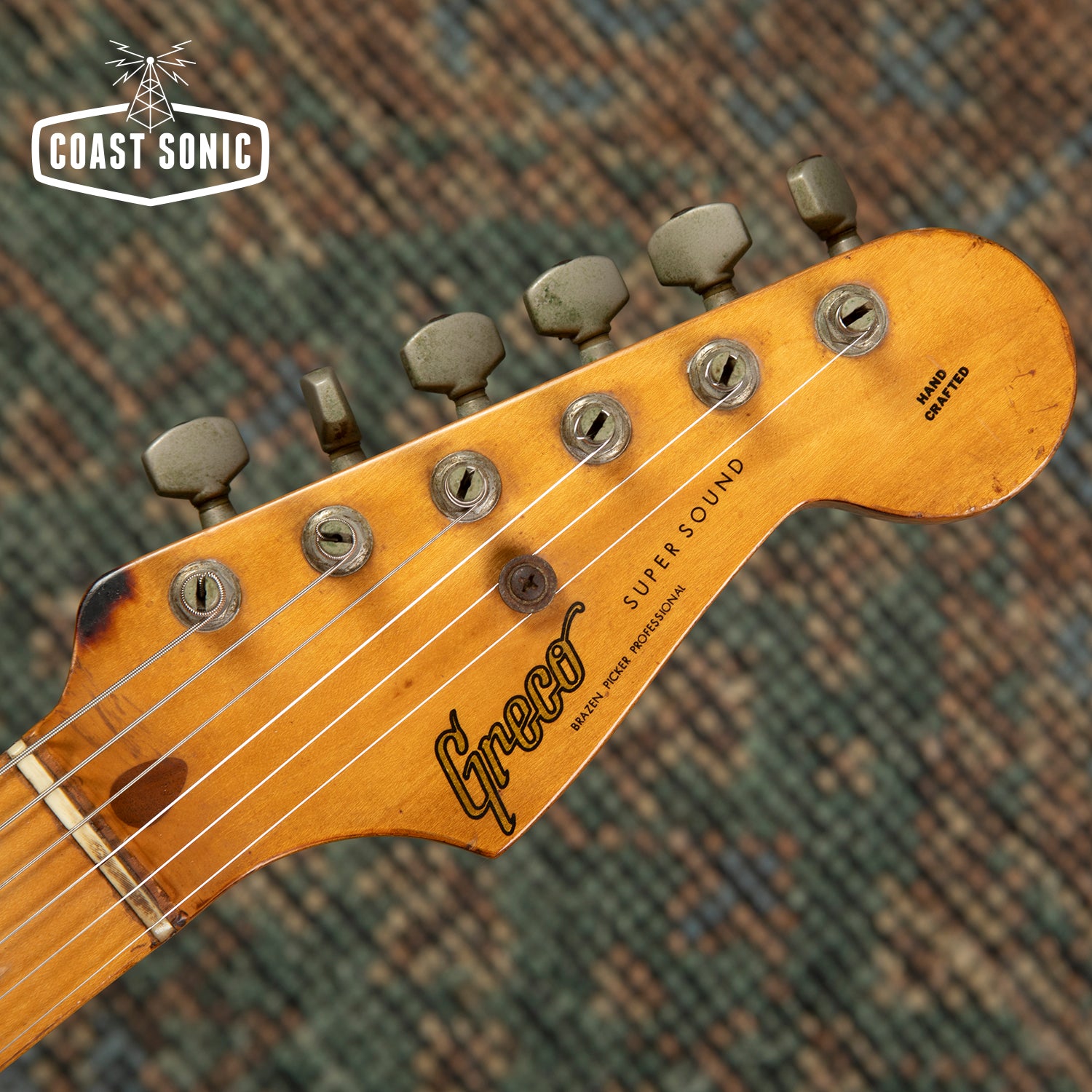 1976 Greco Super Sound SE700 Stratocaster Made in Japan MIJ w/ origina
