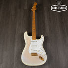 2004 Fender '57 Reissue Stratocaster ST80-SPL Ash Body white burst made in Japan