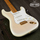 2004 Fender '57 Reissue Stratocaster ST80-SPL Ash Body white burst made in Japan