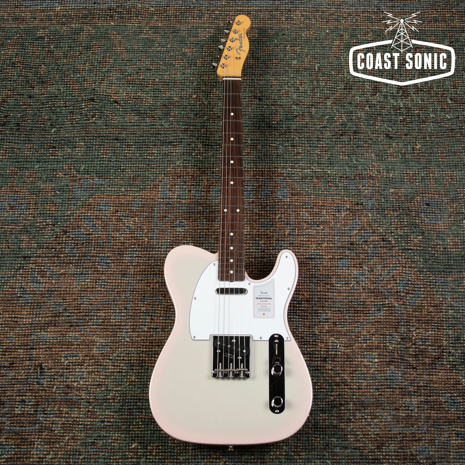 2025 Fender Traditional 60s Telecaster Made In Japan Stardust Pink