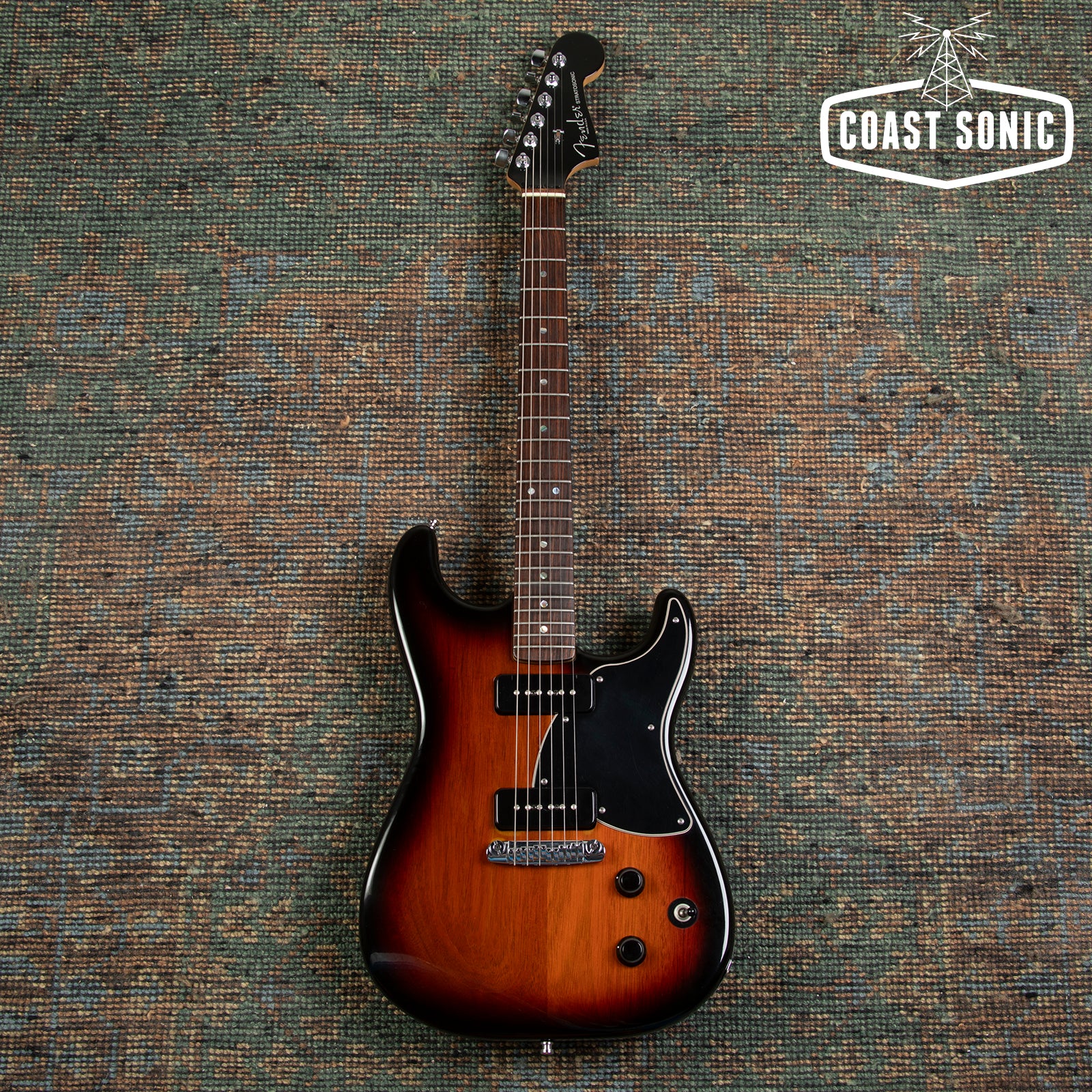 2003 Fender American Stratosonic Dove II USA Sunburst Junior P90 Fende