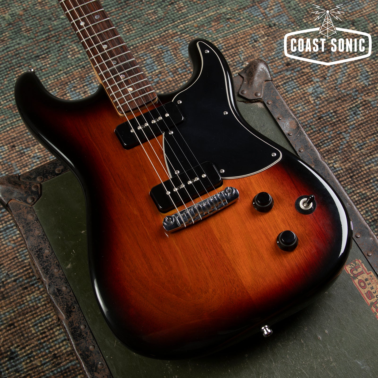 fender アコスタソニックAmerican USA Fender USA AMERICAN ACOUSTASONIC JAZZMASTER - ギター・楽器