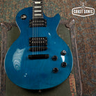 1995 Gibson Les Paul Studio Lite Sapphire Blue Transparent w/case