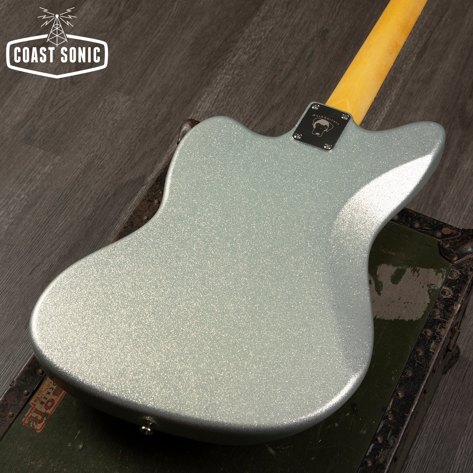 Nash Guitars JM-63 Silver Sparkle w/SKB hardcase