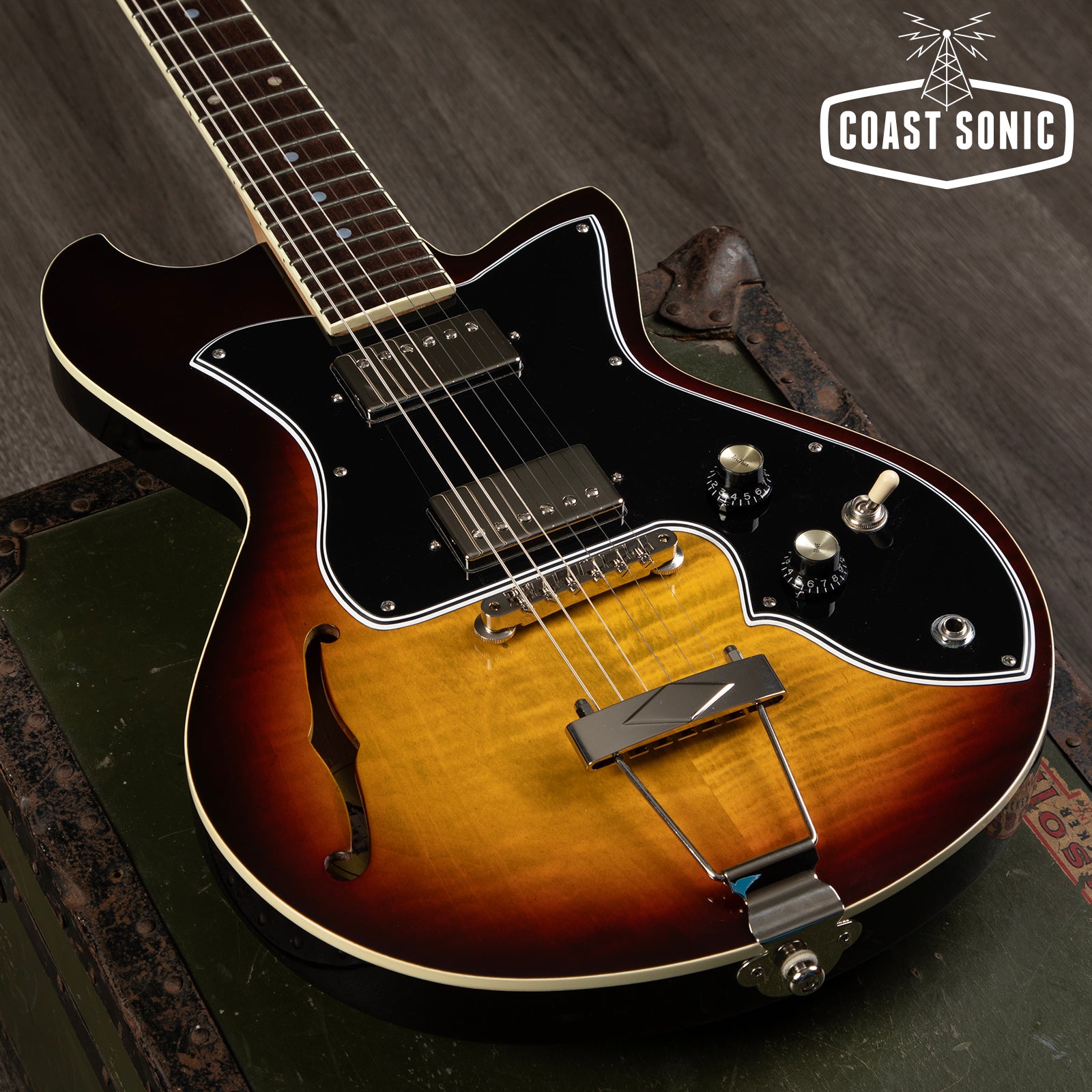 BA Ferguson Guitars Ranger Deluxe - "Melody Burst"