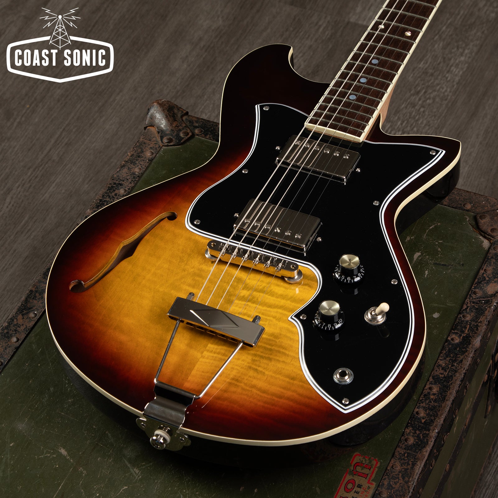 BA Ferguson Guitars Ranger Deluxe - "Melody Burst"