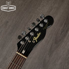 1986 Fender Telecaster Custom TC72 All-Black Made in Japan w/ Rare painted Neck and Headstock