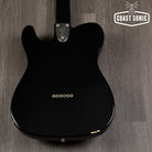 1986 Fender Telecaster Custom TC72 All-Black Made in Japan w/ Rare painted Neck and Headstock