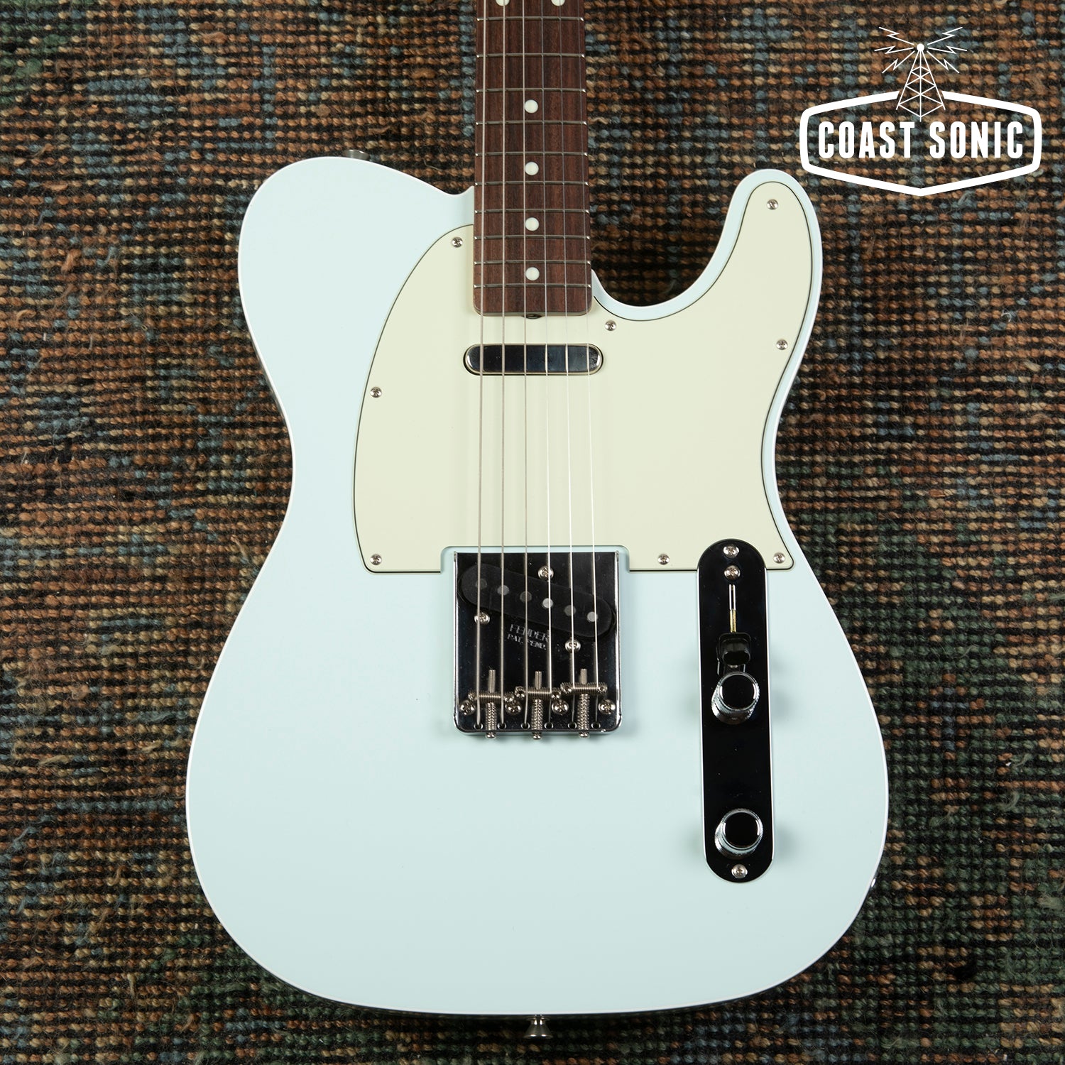 2025 Fender Traditional 60's Telecaster Custom Sonic Blue Made in