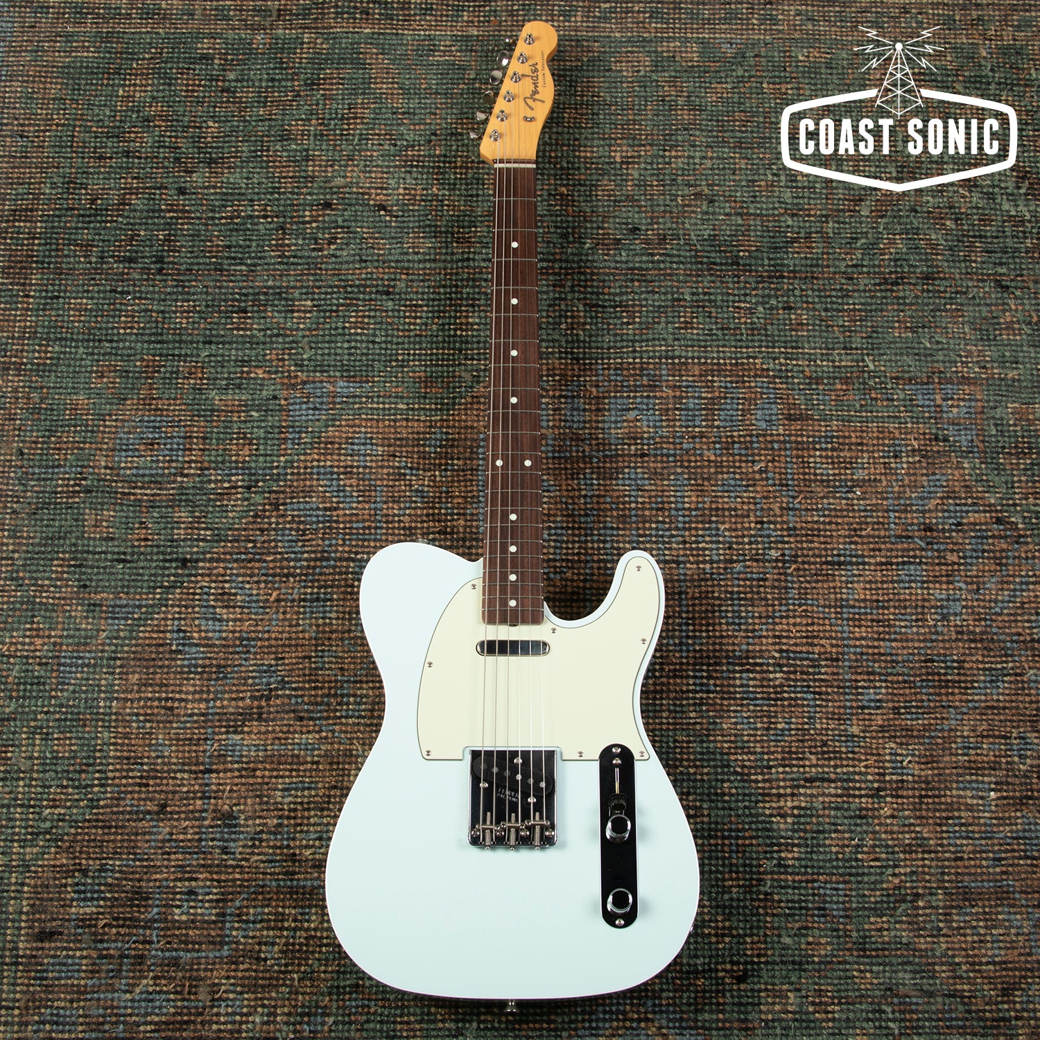 2025 Fender Traditional 60's Telecaster Custom Sonic Blue Made in