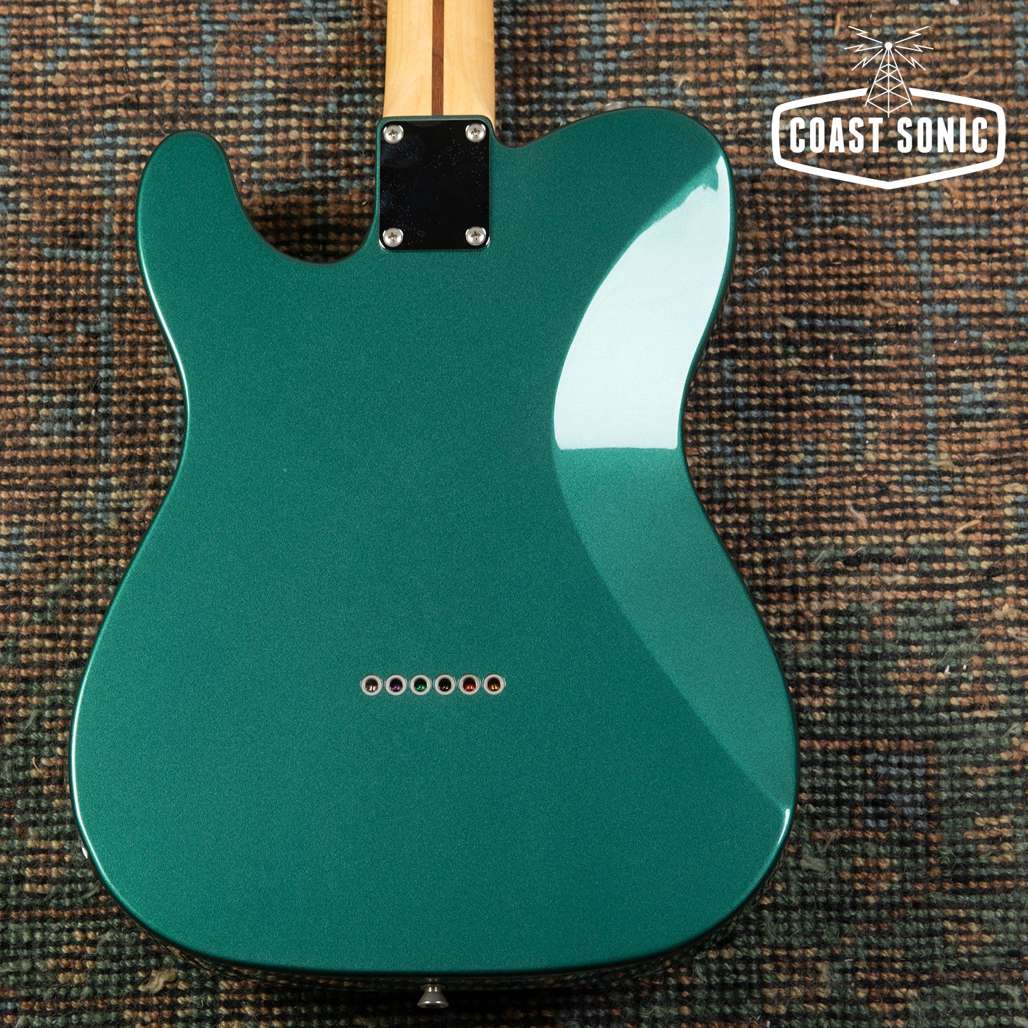 2023 Fender FSR Hybrid II Telecaster Sherwood Green w/ Matching Headst