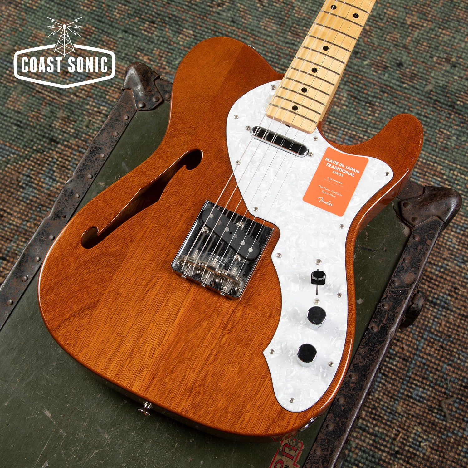 Fender Mexico Telecaster Thinline マホガニー 2017 Fender Thinline '69 reissue Telecaster Mahogany Made in Japan
