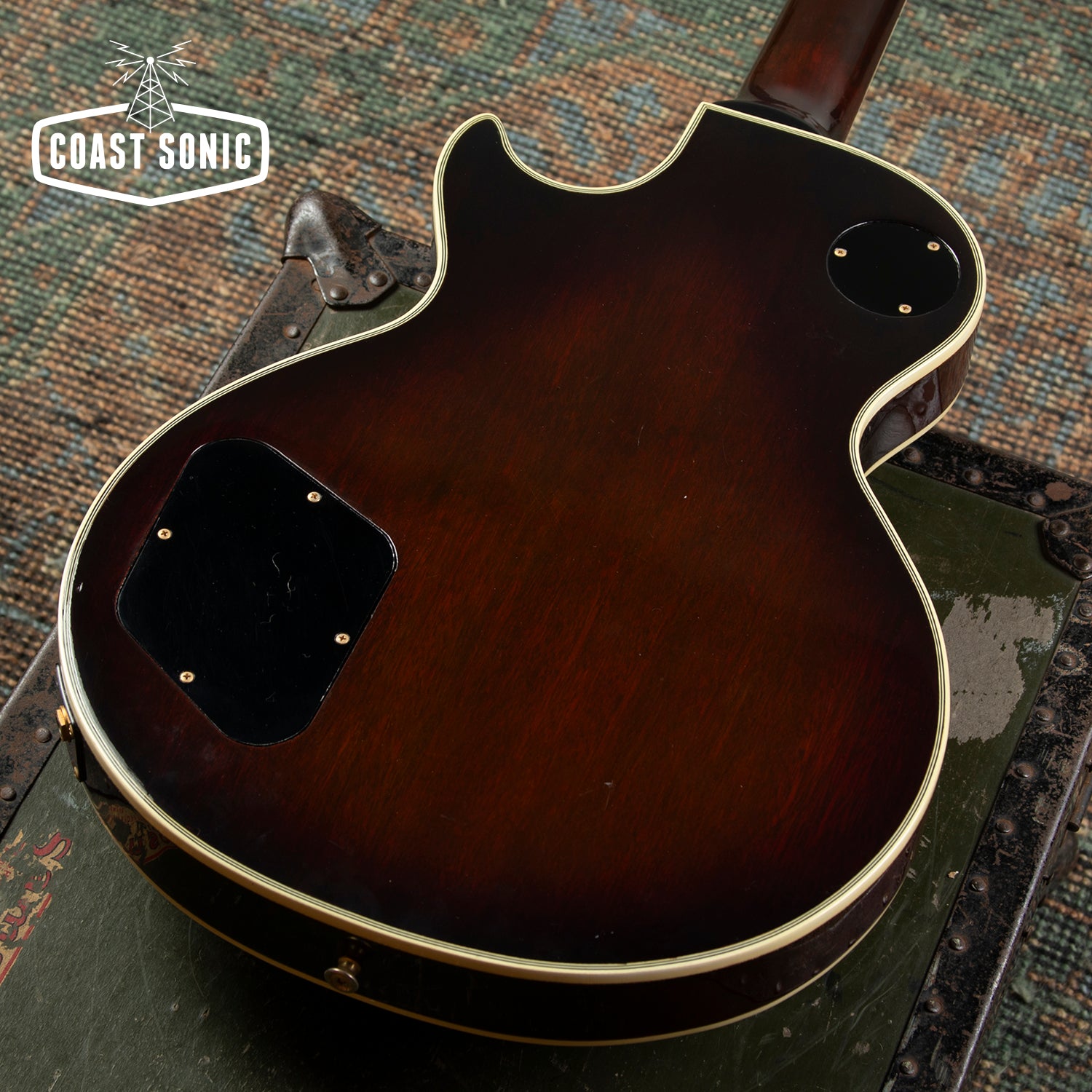 1980 Greco EG-500C Les Paul Custom Made in Japan Tobacco Sunburst w/ca