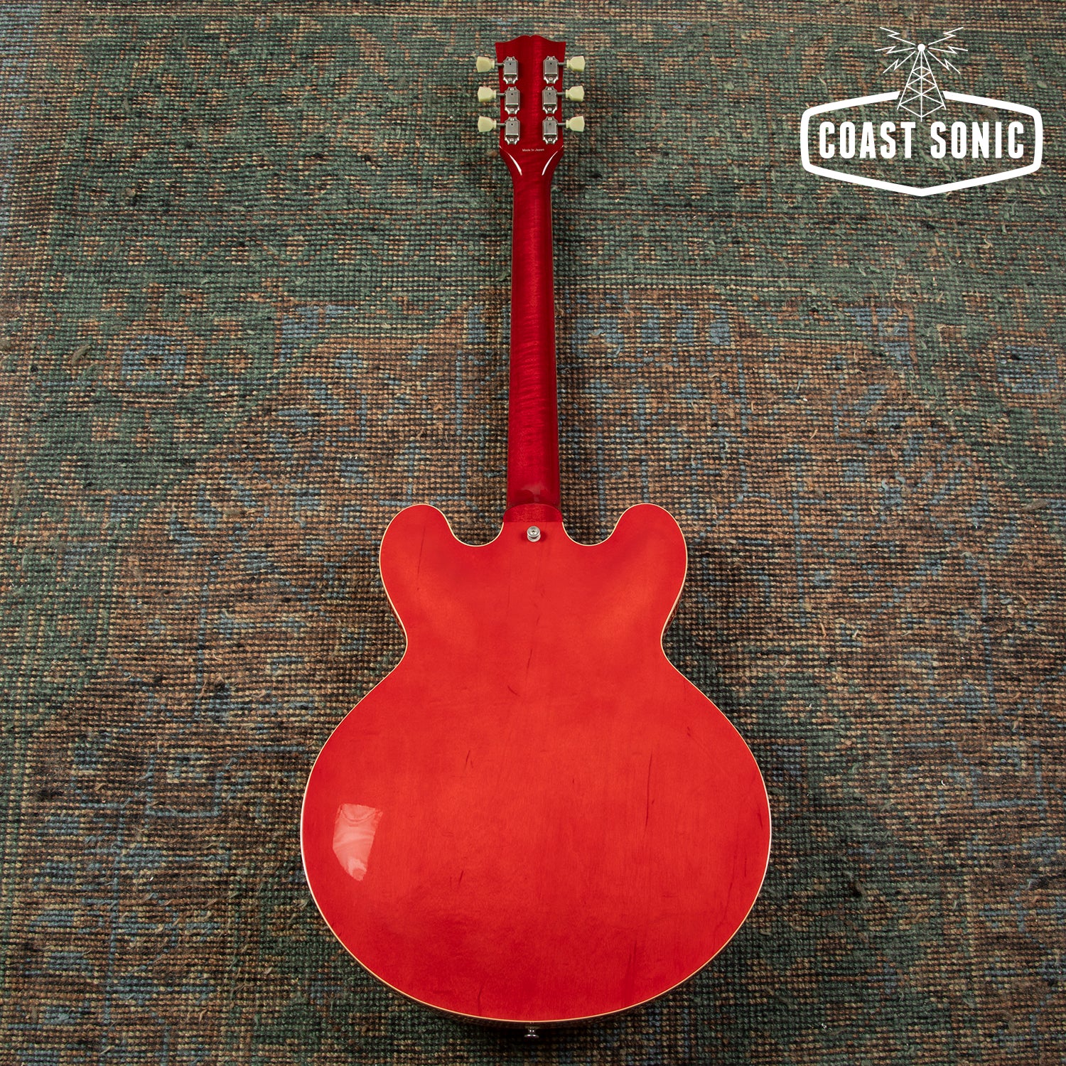 Tokai es-180 セミアコースティックギター レッド 2019 Tokai ES180 (ES-335) made in Japan w/hard case