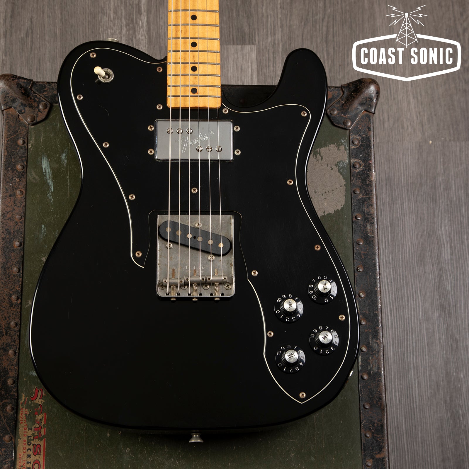 1993 Fender TC72-60 '72 Telecaster Custom Reissue Made in Japan - Black