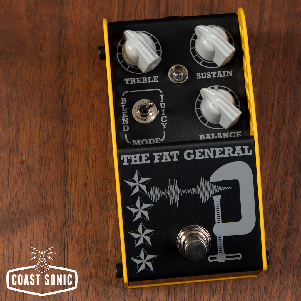 fat larry pedal ThorpyFX Fat General Parallel Compressor MKII