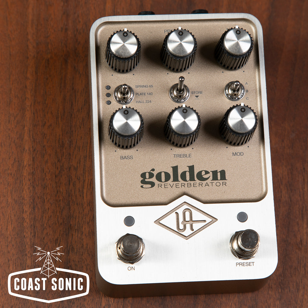 reverberator pedal Universal Audio Golden Reverberator