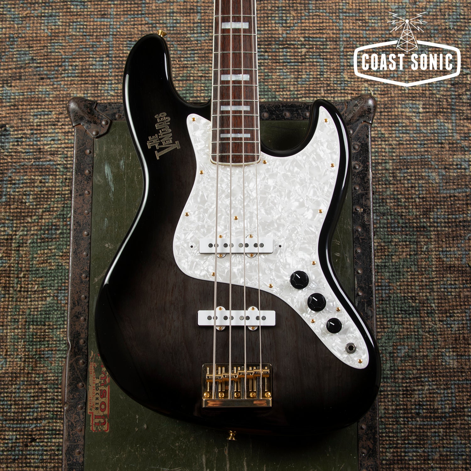 BASSKERVILLE ジャックオーダーター 1996 Fender The Ventures Limited edition Jazz Bass JB-165VR made in Ja