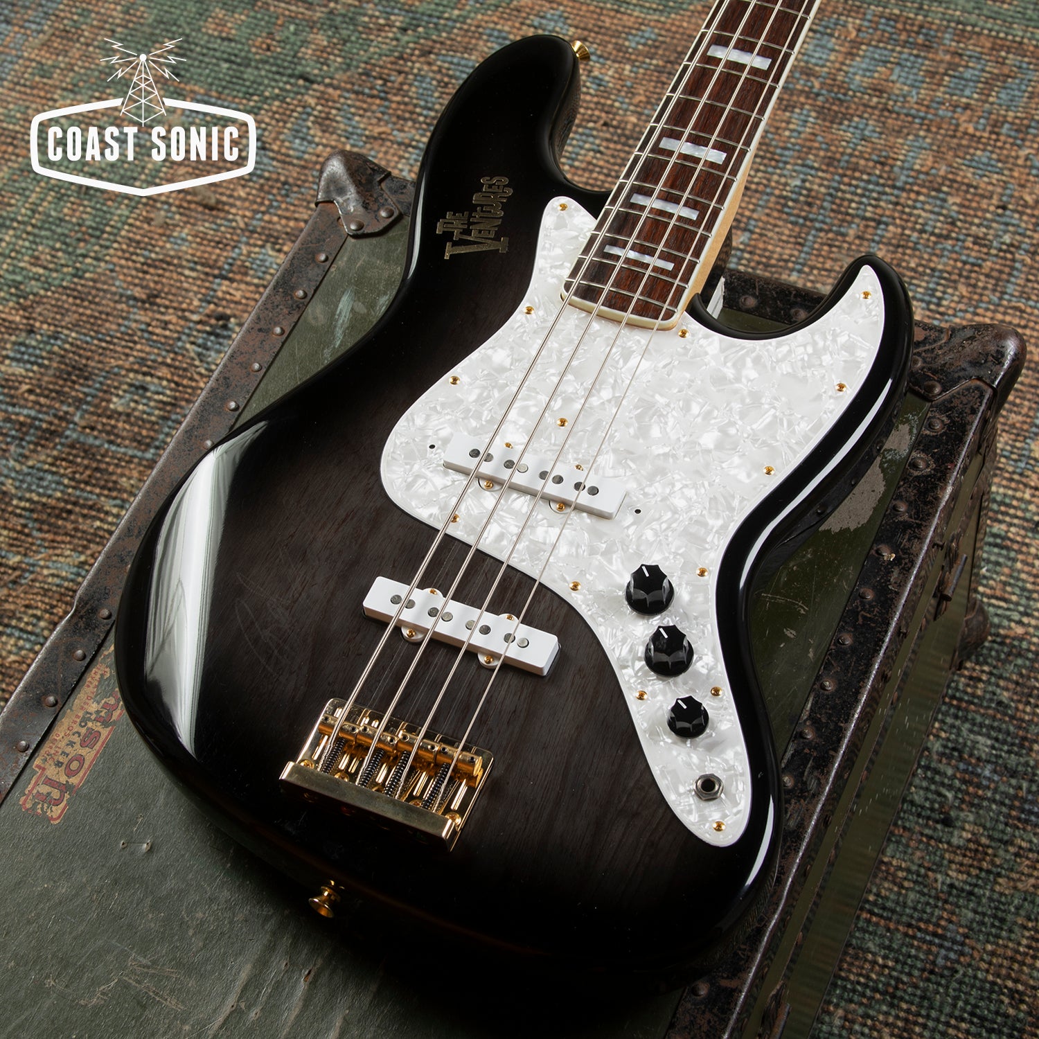 1996 Fender The Ventures Limited edition Jazz Bass JB-165VR made in Ja