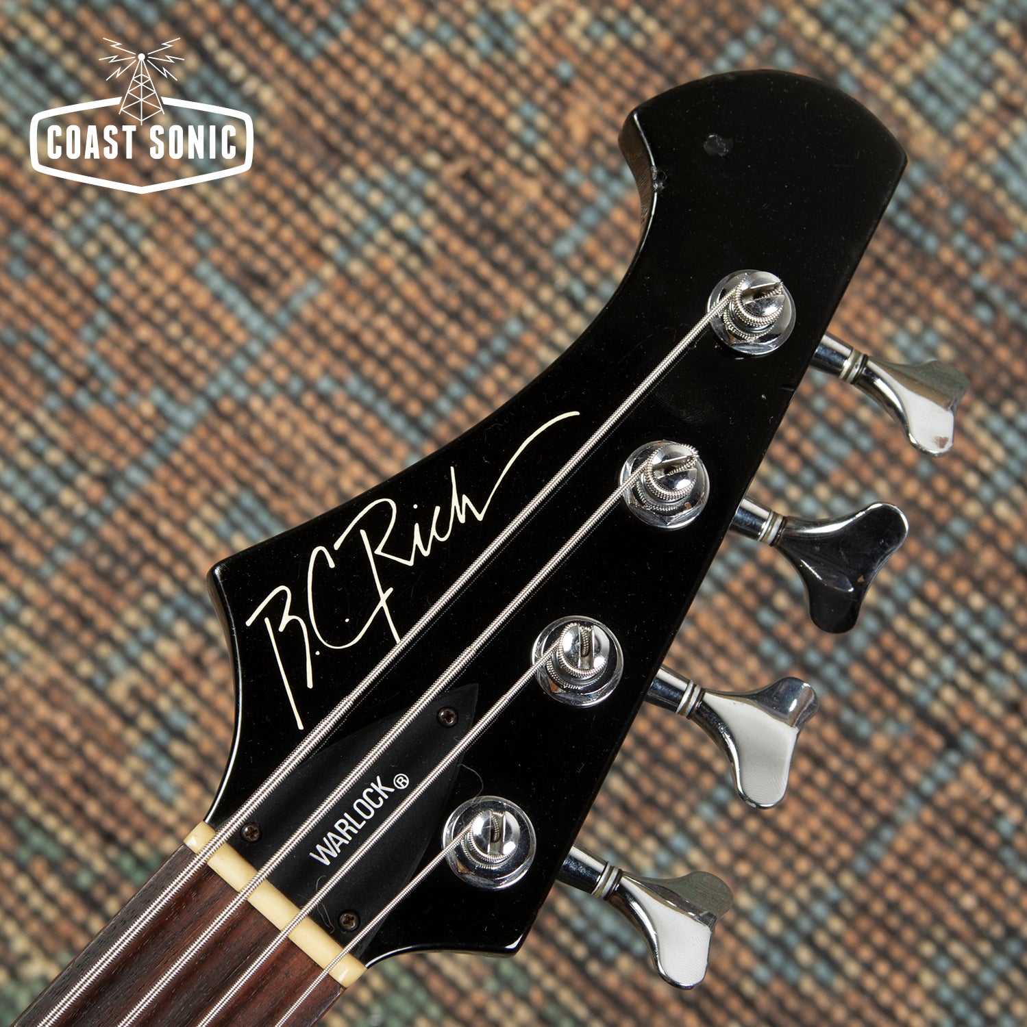 1986 B.C. Rich Warlock Bass WB NJ Series made in Japan, all original